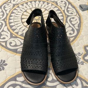 Black Sofft sandals